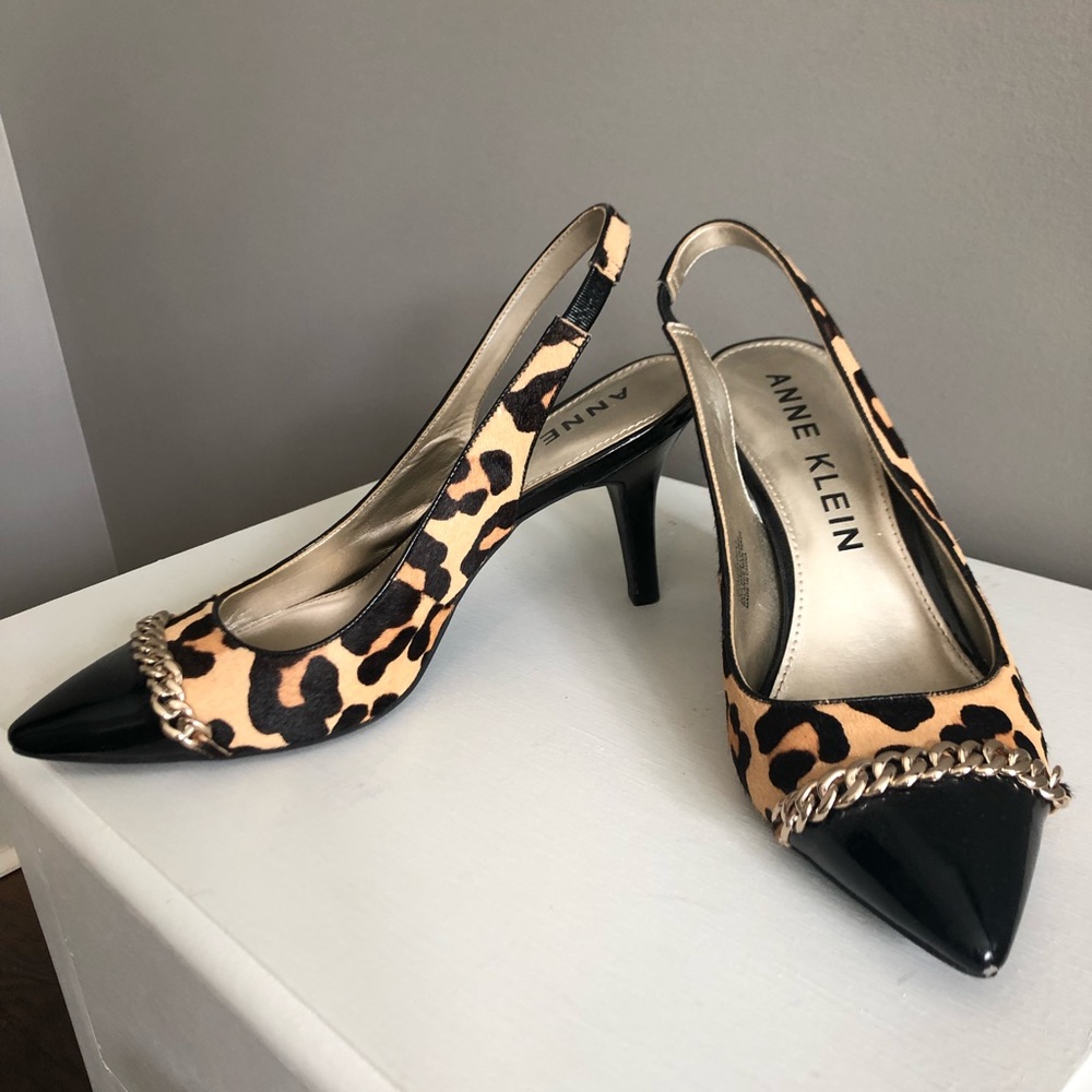Cheetah print heels
